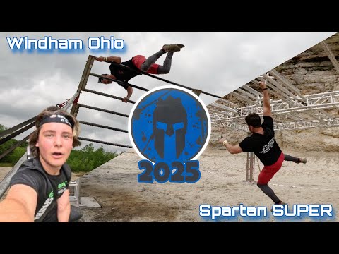 Spartan SUPER RACE 10K 2025 @ Windham Ohio [All Obstacles]