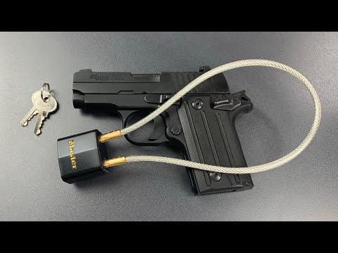 [770] Master Lock Cable Gun Lock Picked FAST (Model 99DSPT)