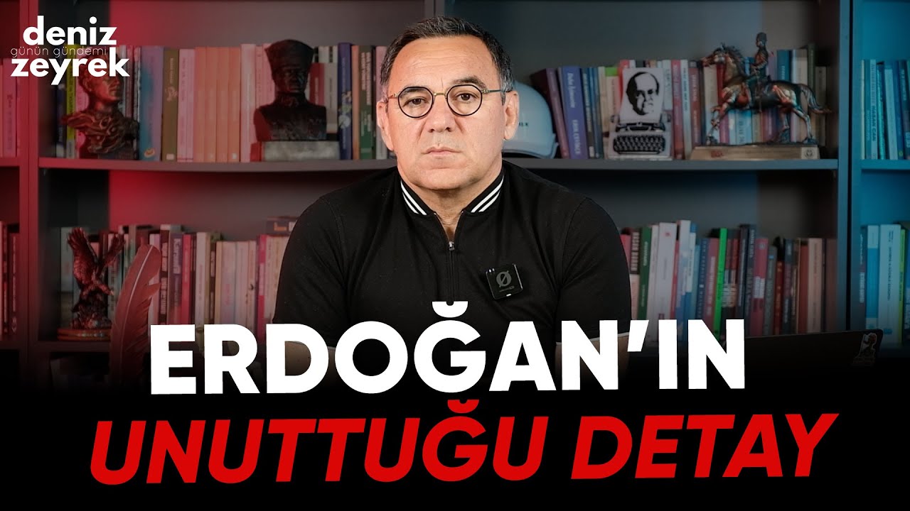 Deniz Zeyrek: "Erdoğan’ın unuttuğu detay: Yetki neredeyse sorumluluk da oradadır"