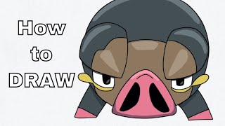 How to Draw LECHONK - Easy Drawing Tutorial