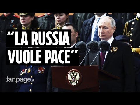 Putin's Victory Day speech: "Ukraine is a hostage of the West."