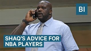 Shaq Has Financial Advice For NBA Players