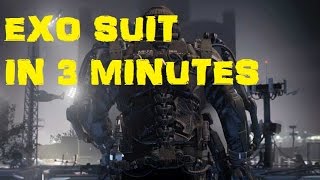 COD AW EXO Zombie - Getting Exo Suit in 3 Min !
