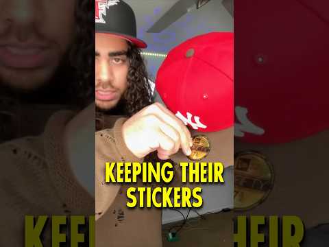 Why Everybody Keeps the Stickers on their Caps 🧢