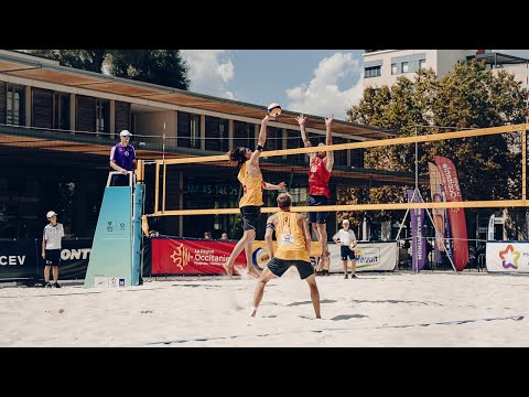 🏐 Zücher/Jordan (SUI) - Huerta.P/Jiménez (ESP) | 2022 VW Beach Pro Tour Futures | Montpellier 🏐