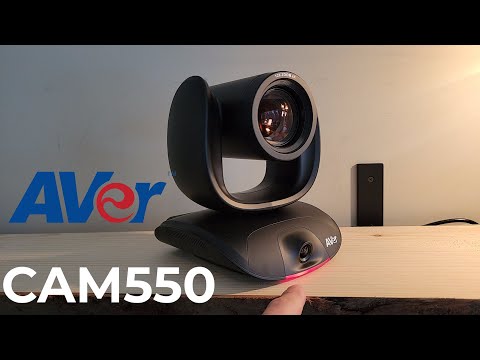 AVer CAM550 - Unboxing, Device Overview, Management, Video & AI Demos