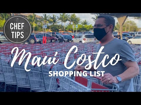 Lista de compras de Maui Costco – Minhas descobertas de Maui Costco | Dicas do chef