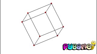 How to make a 3D projection in Python | Rendering a cube in 2D! (No OpenGL)