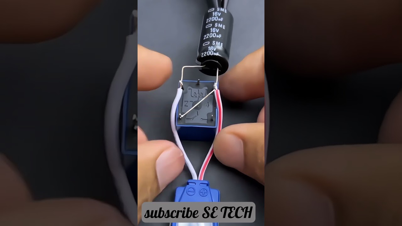 12 volt light blinking with relay,led blinking using relay #electronicsprojects #electronicstutorial
