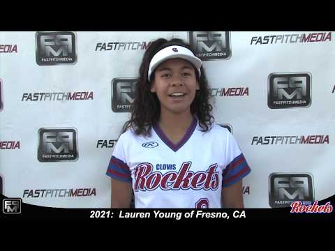 2021 Lauren Young Pitcher and Outfield Softball Skills Video - Clovis Rockets