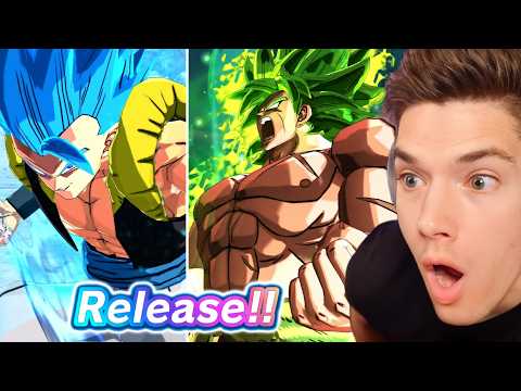 NEW ULTRA Gogeta Blue & DBS Broly Summons! 8th Anniversary on Dragon Ball Legends!