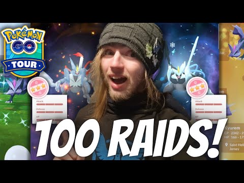 I Did Nearly 100 *BLACK AND WHITE KYUREM* Raids in Pokémon GO, Here's What We Got! - Pokémon GO