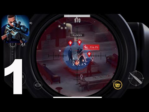 Hitman Sniper: The Shadows - Gameplay Walkthrough part 1(iOS, Android)