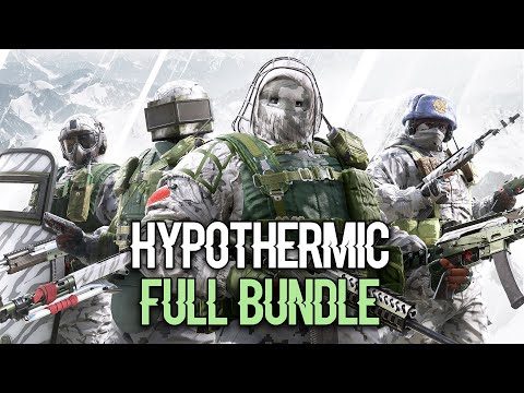 HYPOTHERMIC FULL BUNDLE - Uniforms, Headgears, Weapon Skins Showcase IN-GAME - Rainbow Six Siege