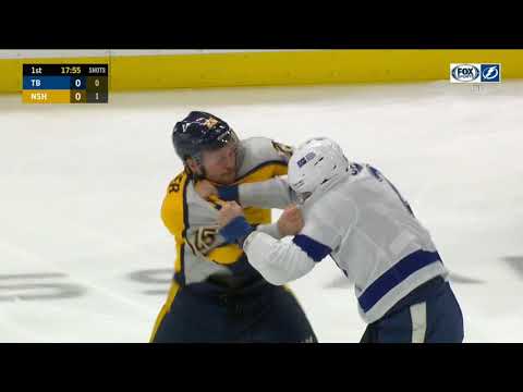 NHL Fight - Lightning @ Predators - 08 02 2021