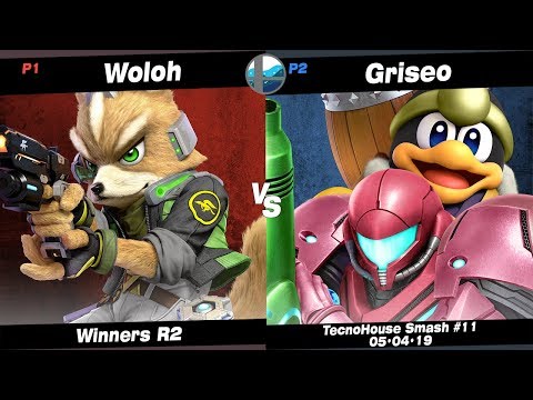 TechoHouse #11: Woloh (Fox) vs RT+Griseo (King Dedede, Samus) - Winners R2