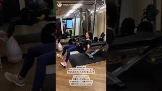 インスタ美女 (saaya_mizuno) ジム トレーニング動画 #shorts