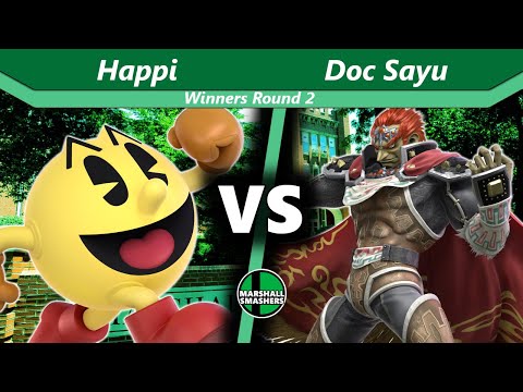 Marshall Smashers 74 - Happi (Pac-Man) VS MU-ECA| Doc Sayu (Ganondorf)