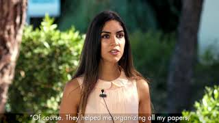Kinda, international student (Syria) at Montpellier Business School