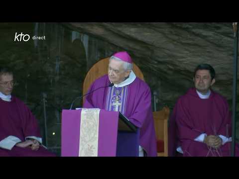 Messe de 10h à Lourdes du 13 mars 2026