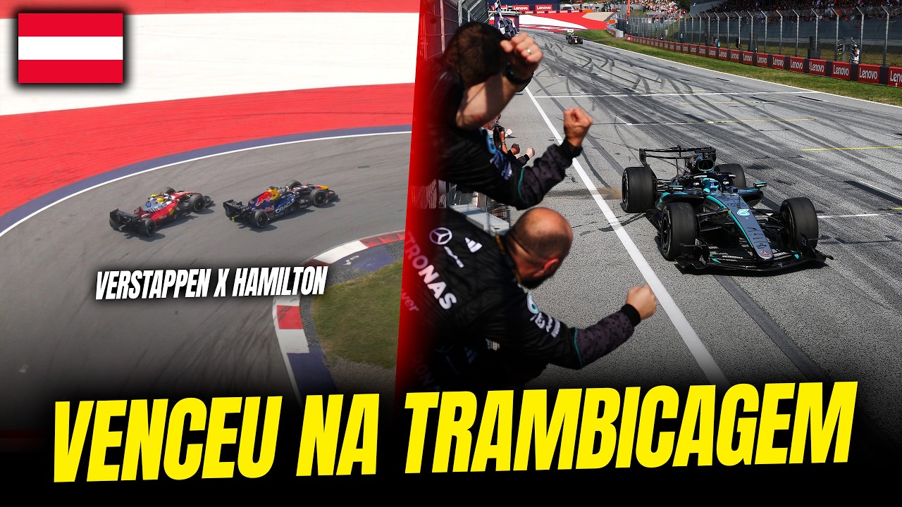 RUSSELL VENCE, MAS NÃO CONVENCE NO GP ÁUSTRIA / VERSTAPPEN SURPREENDE E HAMILTON BATE LECLERC