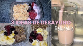 Tres alternativas “sanas” para el desayuno | Vanessa Lúgaro 🎀
