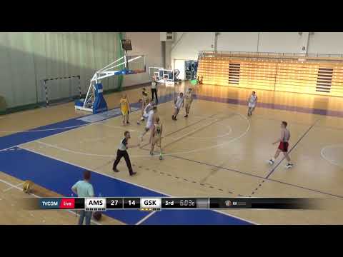 Skrót: Fundacja AMS vs GSK Tech Poznań - II Liga Poznań - 11.05 - Koszykarska Liga Biznesu