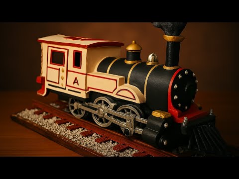 Restoration Train Engine | Steam Locomotive India | Thomas Train Restoration