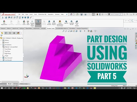 solidworks tutorial for beginners exercise 5 in [2020]