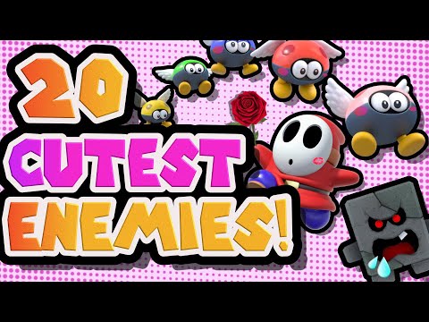Top 20 CUTEST Super Mario Enemies!