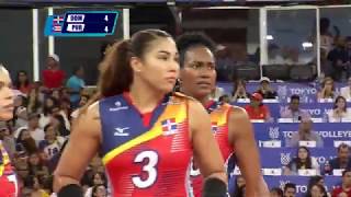 República Dominicana vs Puerto Rico | Clasificatorio NORCECA Femenino Tokio 2020 (12-Enero-2020)