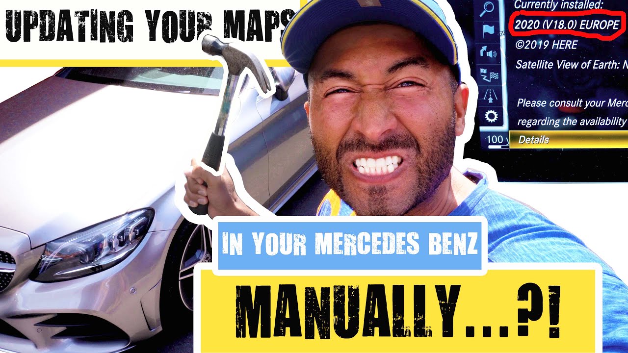 UPDATING YOUR MERCEDES MAPS MANUALLY - How difficult can it be..