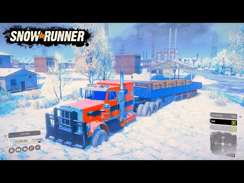Snowrunner Gameplay | SnowRunner Full Walkthrought Off-Road Ultra Realistic Pc Gameplay | Part-48