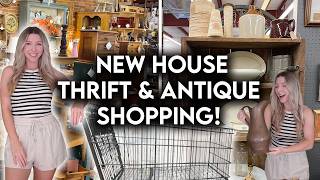 THRIFT + ANTIQUE HOME DECOR SHOP WITH ME | HOME STYLING TIPS