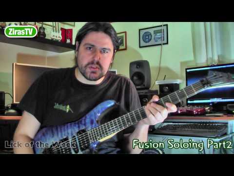 Fusion Soloing Part2 (Dorian Mode) | Lick of the Week 76