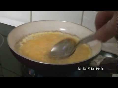 Faire une omelette au fromage en moins de 3 minutes