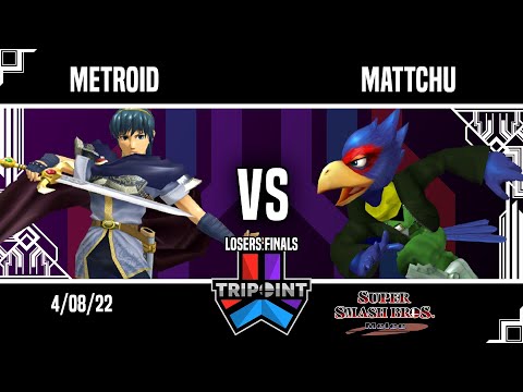 Tripoint Smash 138 - Losers Finals - metroid(Marth) Vs. Mattchu(Falco)