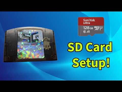 N64 Flashcartmenu (SC64) SD Card Setup!
