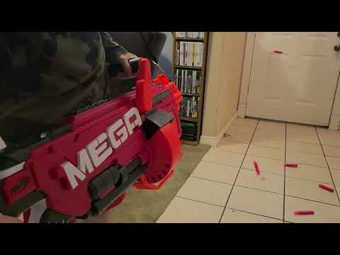 NERF MEGA MASTODON IN ACTION!