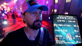 I Paid $300 For Express At Universal's Halloween Horror Nights! My Experience, Wait Times & Worth It