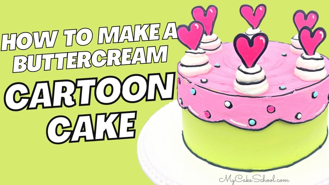 How to Make a Cartoon Cake