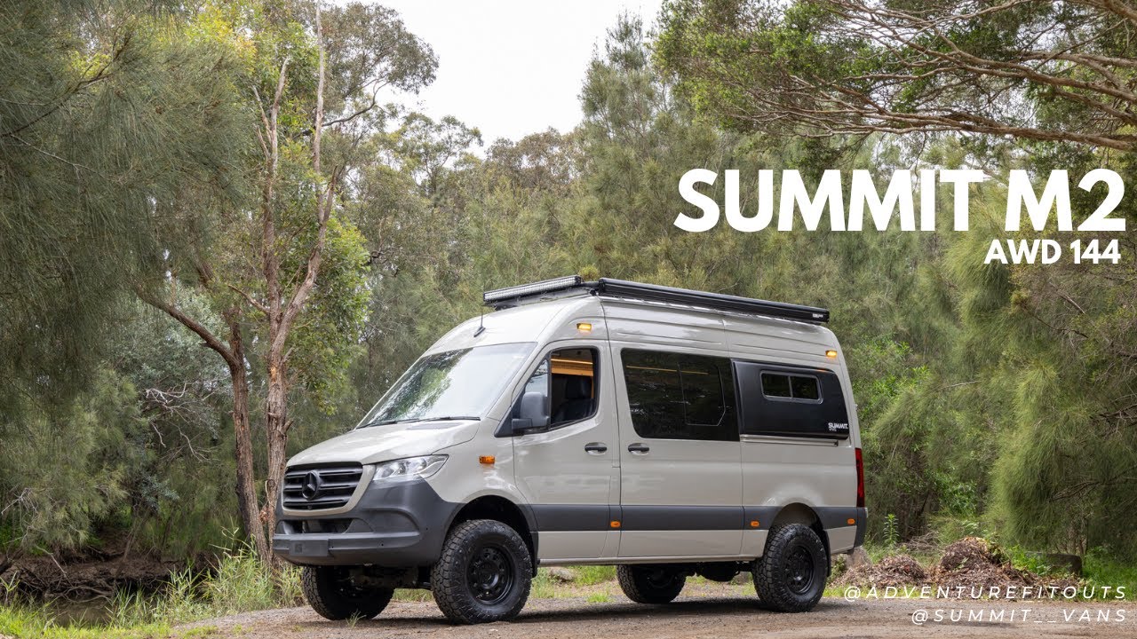 The Aussie-built Summit M2 Is a Premium Camper Van With a Clean, Modern ...