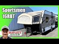 SUV & Jeep Towable! 2017 KZ 16RBT Sportsmen Used Hybrid Travel Trailer RV Review (Sold)