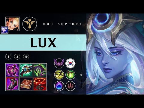 Lux Support vs Soraka - KR Master Patch 25.22
