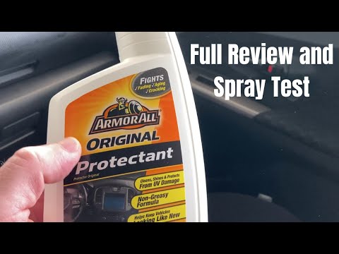 How to Use Armor All Protectant
