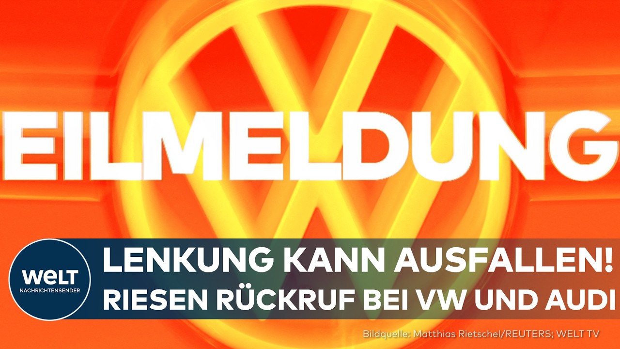 GEWALTIGE RÜCKRUF-AKTION: Eine einzige Schraube zwingt VW und Audi zu Millionen-Rückruf