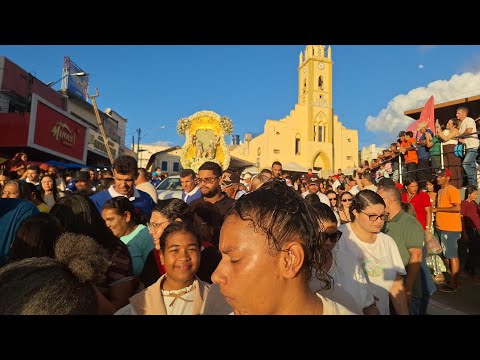 VAMOS VER A PROCISSÃO DE SENHORA SANTA'ANA EM #SANTANA DO #IPANEMA-AL 