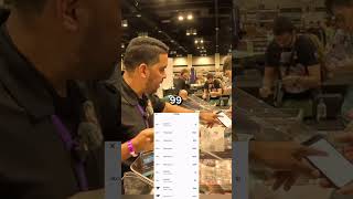 Making collectors happy at collectacon Orlando #cardshow #pokemon #vendorpov #collectacon