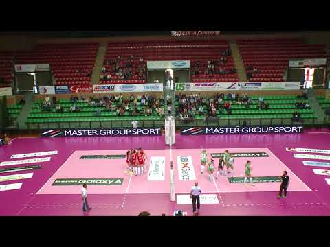 UBI Banca S.Bernardo Cuneo - Zambelli Orvieto . Seconda giornata Samsung Galaxy Volley Cup A2