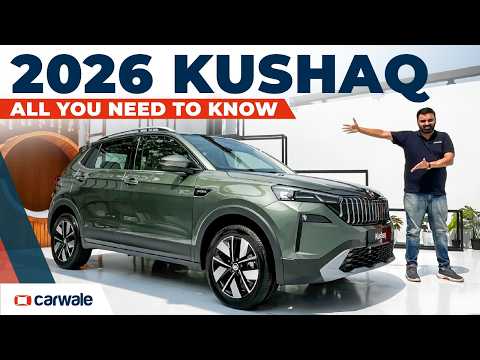 Skoda Kushaq Facelift | New Features, Prices, Interior, and Changes Explained in Detail | CarWale